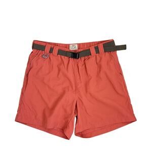 RailRiders LOA Love of Adventure Rampage Coral Belt Outdoor Casual Shorts Large